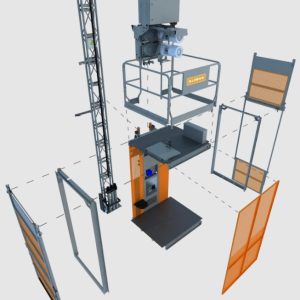 Alimak LSH - Vertikal