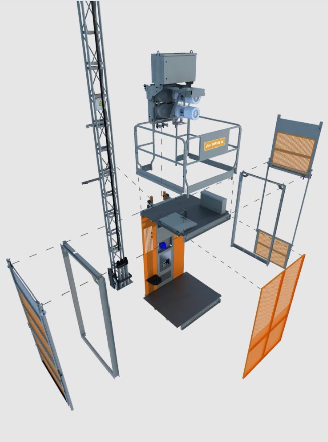 Alimak LSH - Vertikal