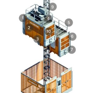 Alimak Scando 450 - Vertikal
